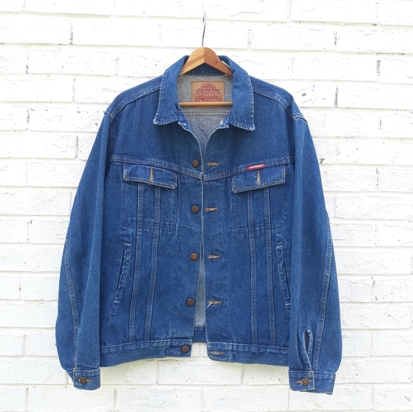 Vintage Dickies Branders Denim Trucker Jacket XL - Picture 1 of 7